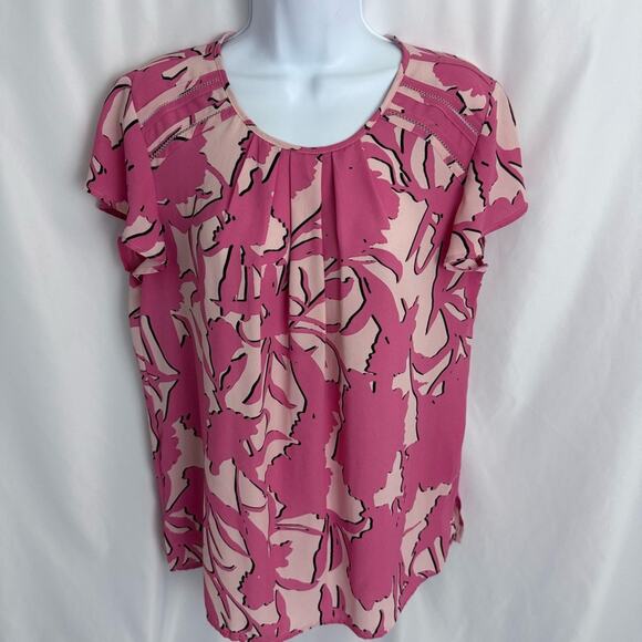 Liz Claiborne Floral Top Size Medium - Picture 1 of 10